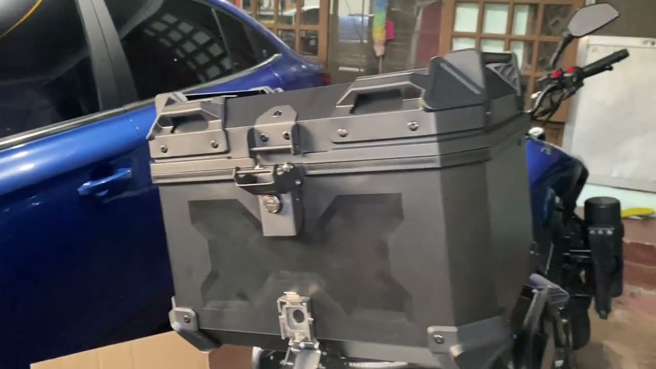 Duhan Hard Plastic Top box - unboxing, first impressions