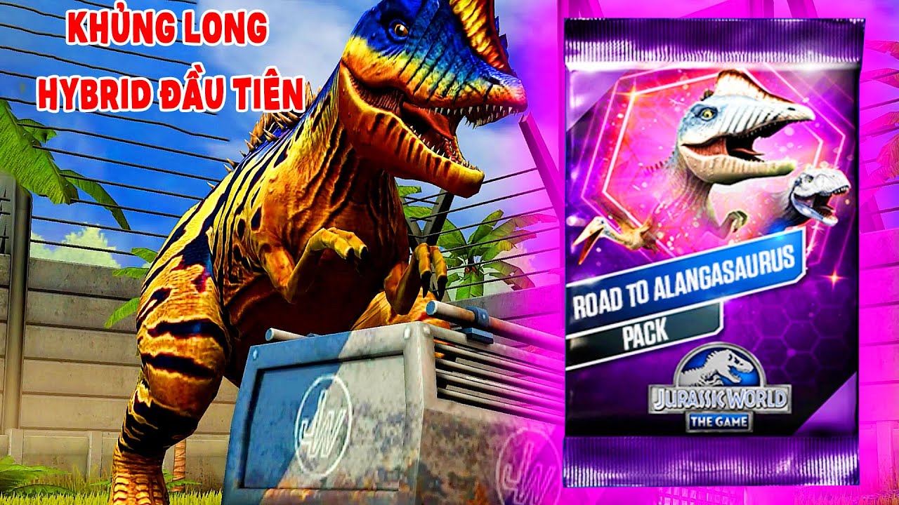 JURASSIC WORLD MOBILE KHỦNG LONG HYBRID ĐẦU TIÊN THẾ GIỚI KHỦNG LONG JURASSIC MẠNH NHƯ THẾ NÀO??