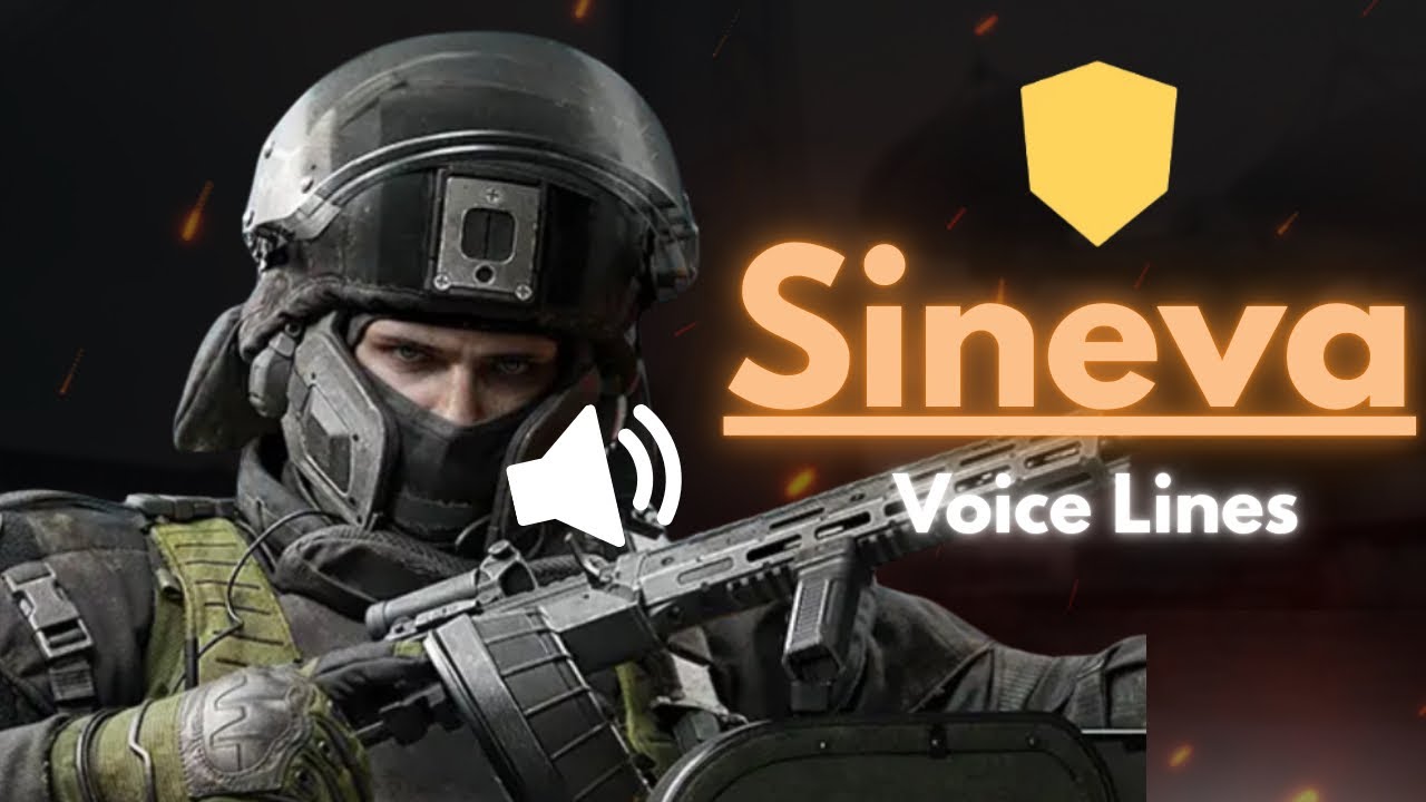 🛡️All Of SINEVA’S Voice Lines In Delta Force… 