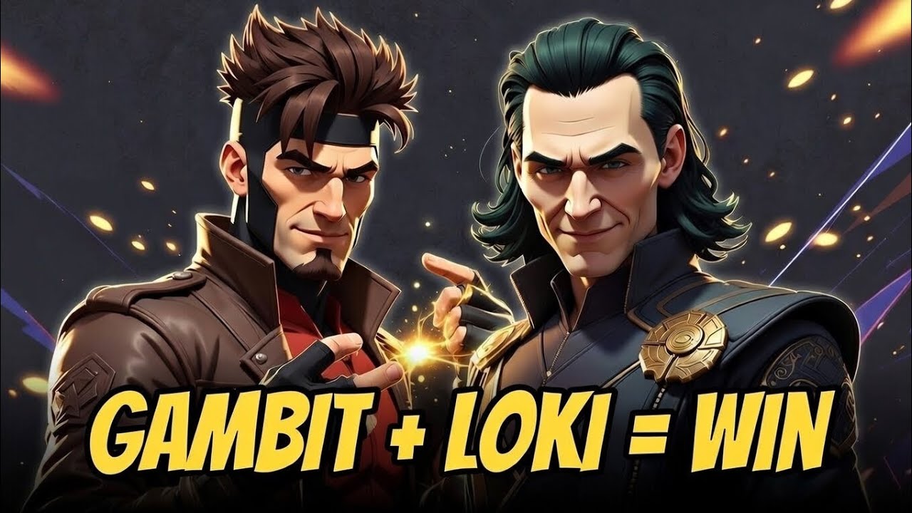 Marvel Rivals Gambit,Loki, Magneto,Rouge,spider-man,Adam warlock,Venom,Storm…
