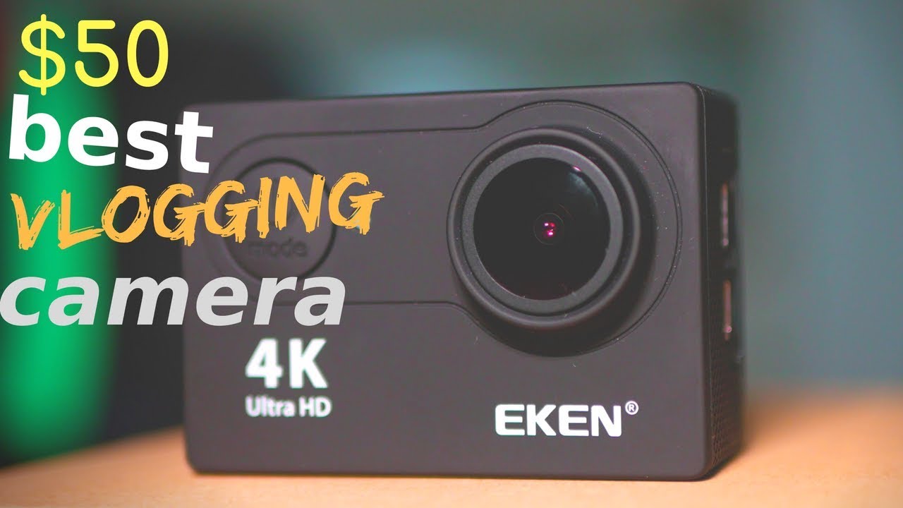 $50 Best Vlogging 4K Action Camera - Eken H9R