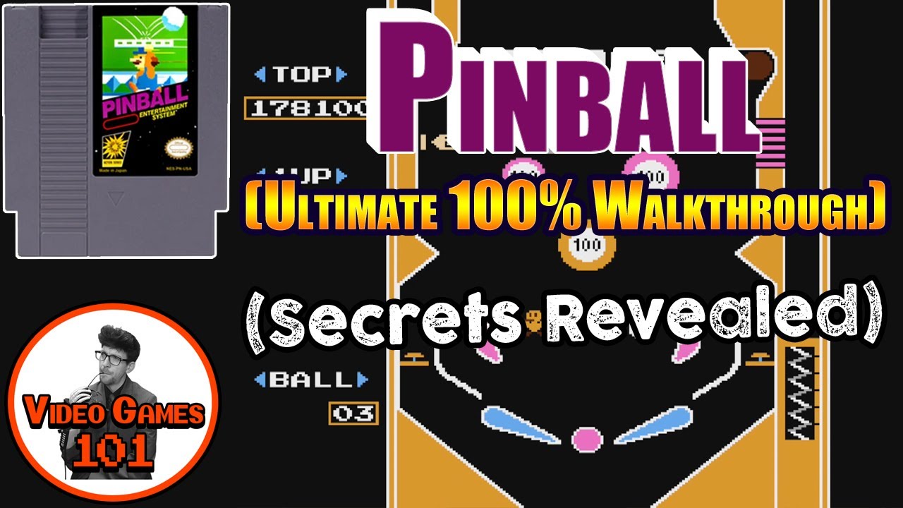Прохождение игры NES Pinball | Полное руководство | Видеоигры 101