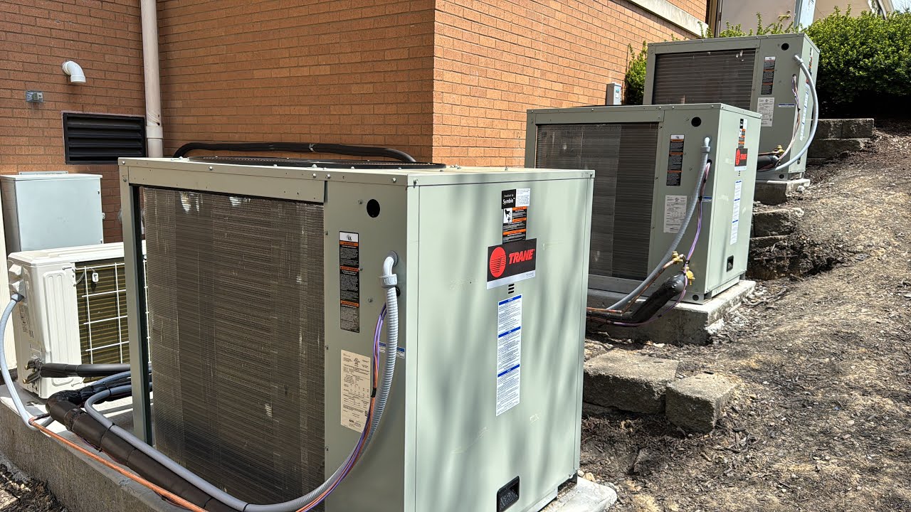 Trane Symbio Como hacer el cableado y las conecciones #hvac#airconditioner