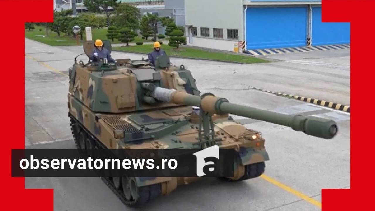 România va produce obuziere autopropulsate la Petreşti. Contract strategic cu Coreea de Sud