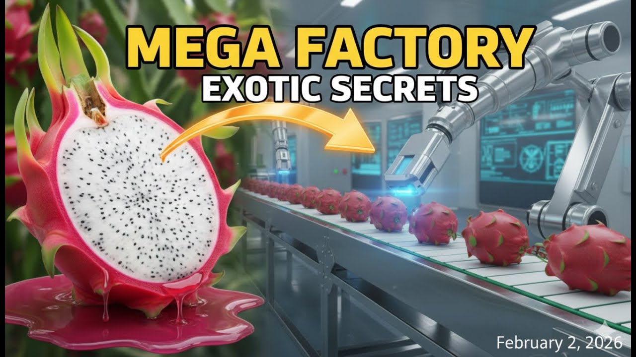You Won’t Believe How Dragon Fruit is Actually Processed!
