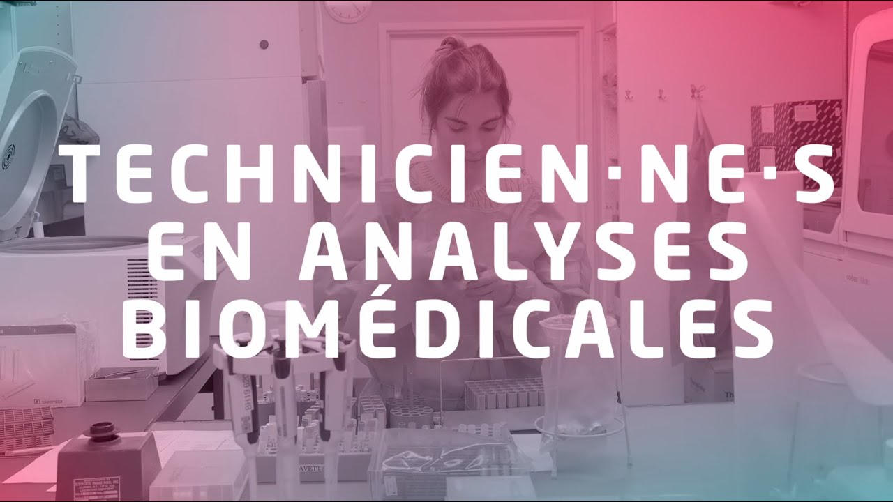 Le métier de technicien-nes en analyses biomédicales
