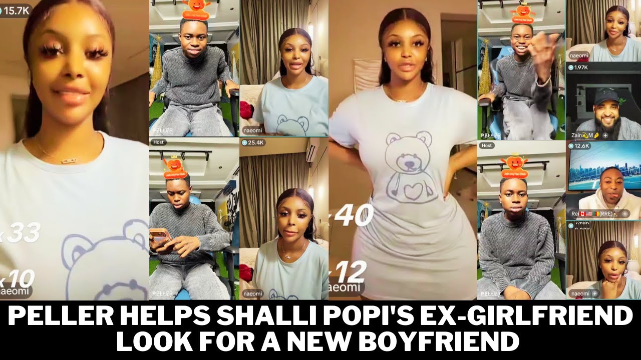 PELLER and SHALLI POPI EX Girlfriend NAEOMI LIVE STREAM  🤣🤣🤣