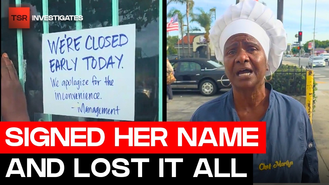 LA Chef Says She Lost Everything in Business Deal | TSR Investigates