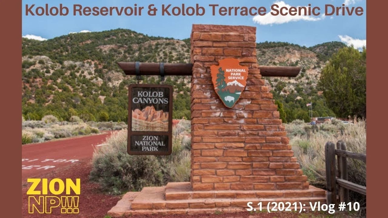 Kolob Reservoir & Kolob Terrace Scenic Drive 4K, ZION NP, Vlog #10