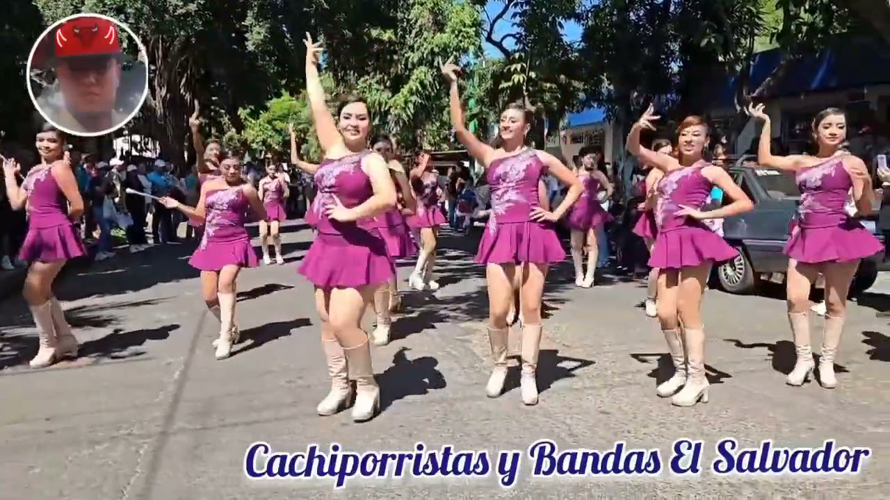 Cachiporristas Del Instituto Nacional Thomas Jefferson En La Inauguración De Sus Intramuros 2025
