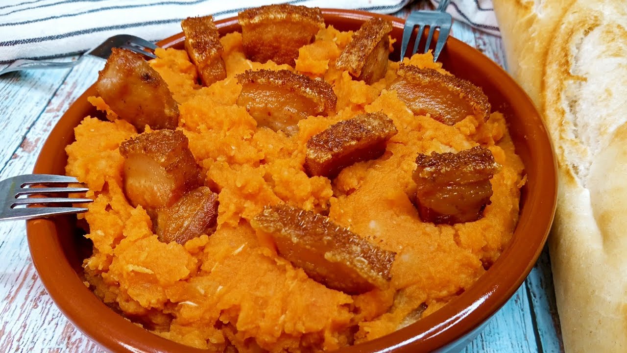 💥  PATATAS REVOLCONAS con torreznos . Tapa fácil y rápida...💥