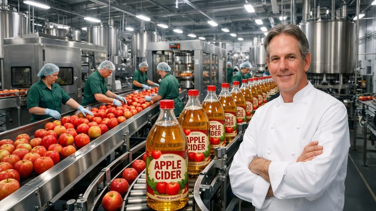 Inside the Apple Cider Factory: Thomas Keller’s Iconic American Fall Drink (Full Process)