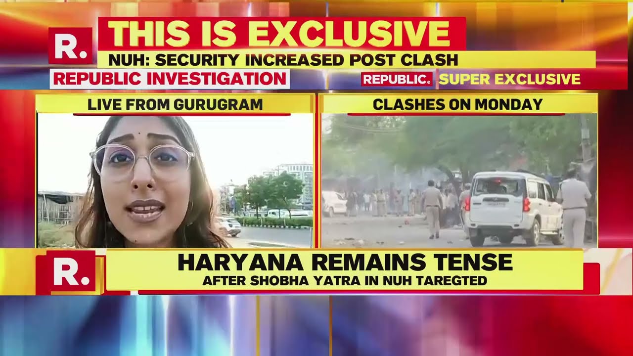 After Nuh Violence, Shops Attacked & Burnt To Cinders In Areas Of Haryana's Gurugram