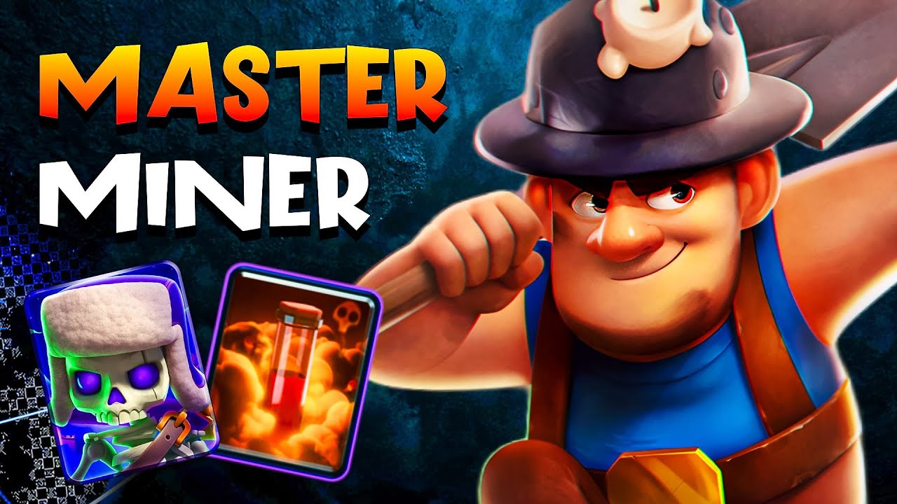 5 Tips To *MASTER* Miner Poison in Clash Royale