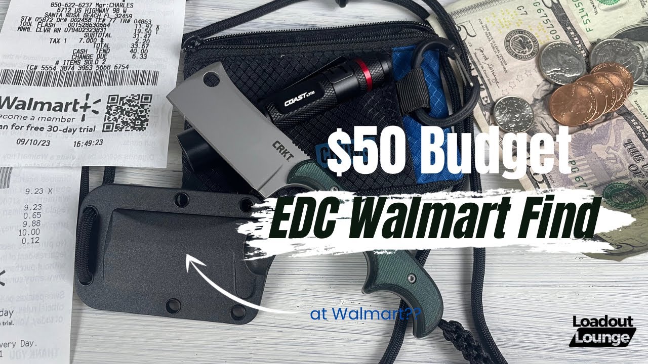$50 Budget EDC Haul (Walmart Edition)