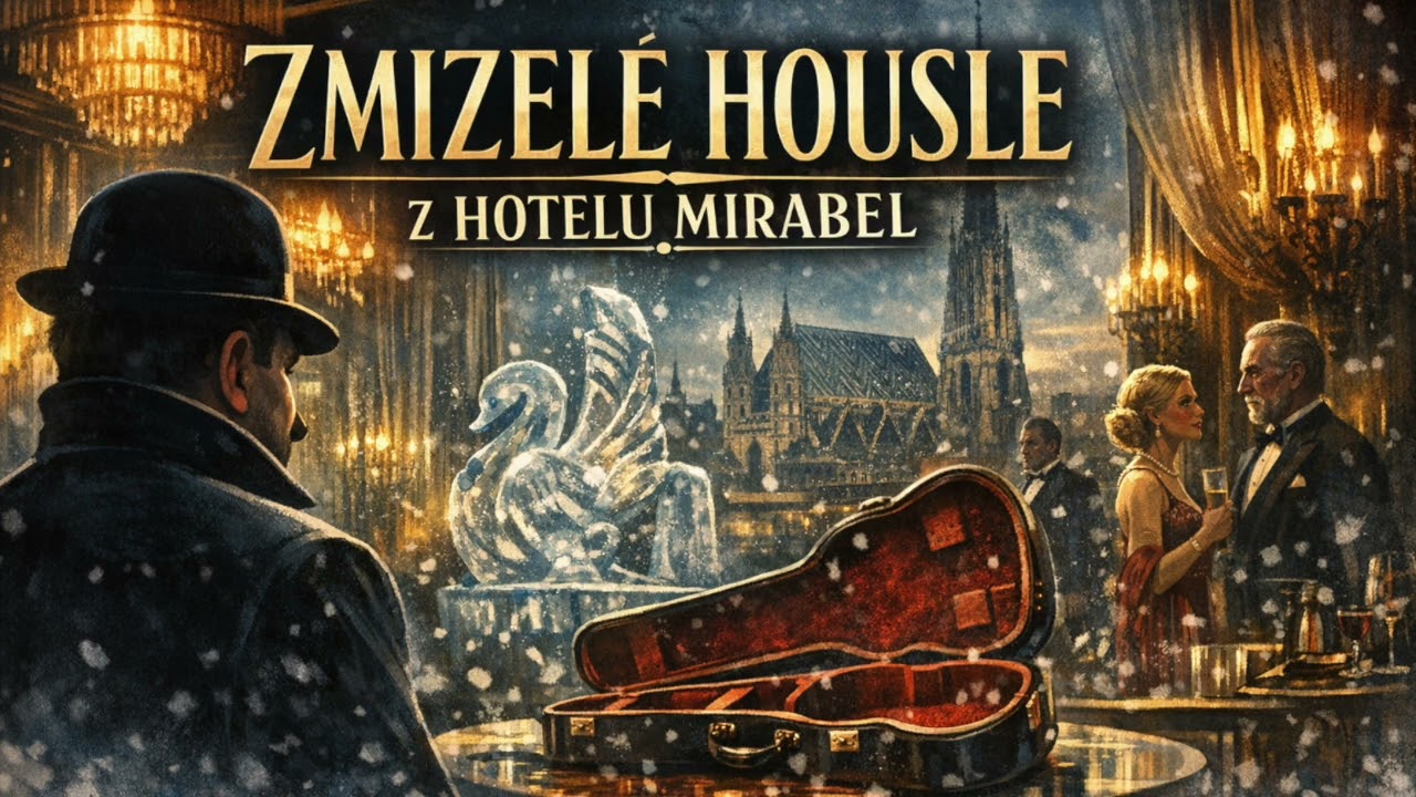 Audiokniha: Hercule Poirot - Zmizelé housle z hotelu Mirabel
