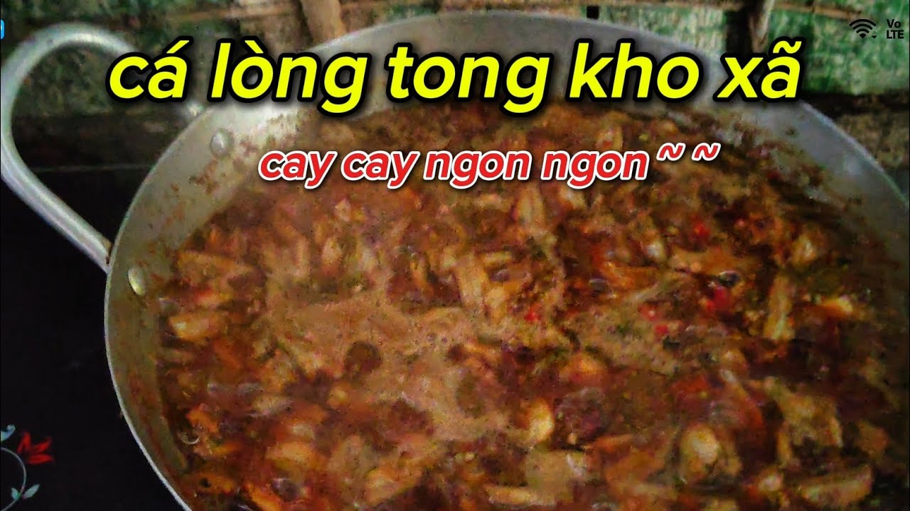 Cá lòng tong kho xã #vlog #nguyễnanmiềntây 