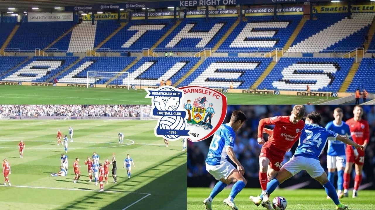 GOALS GALORE AS 10 MAN BARNSLEY GET BATTERED BY BIRMINGHAM| Birmingham vs Barnsley