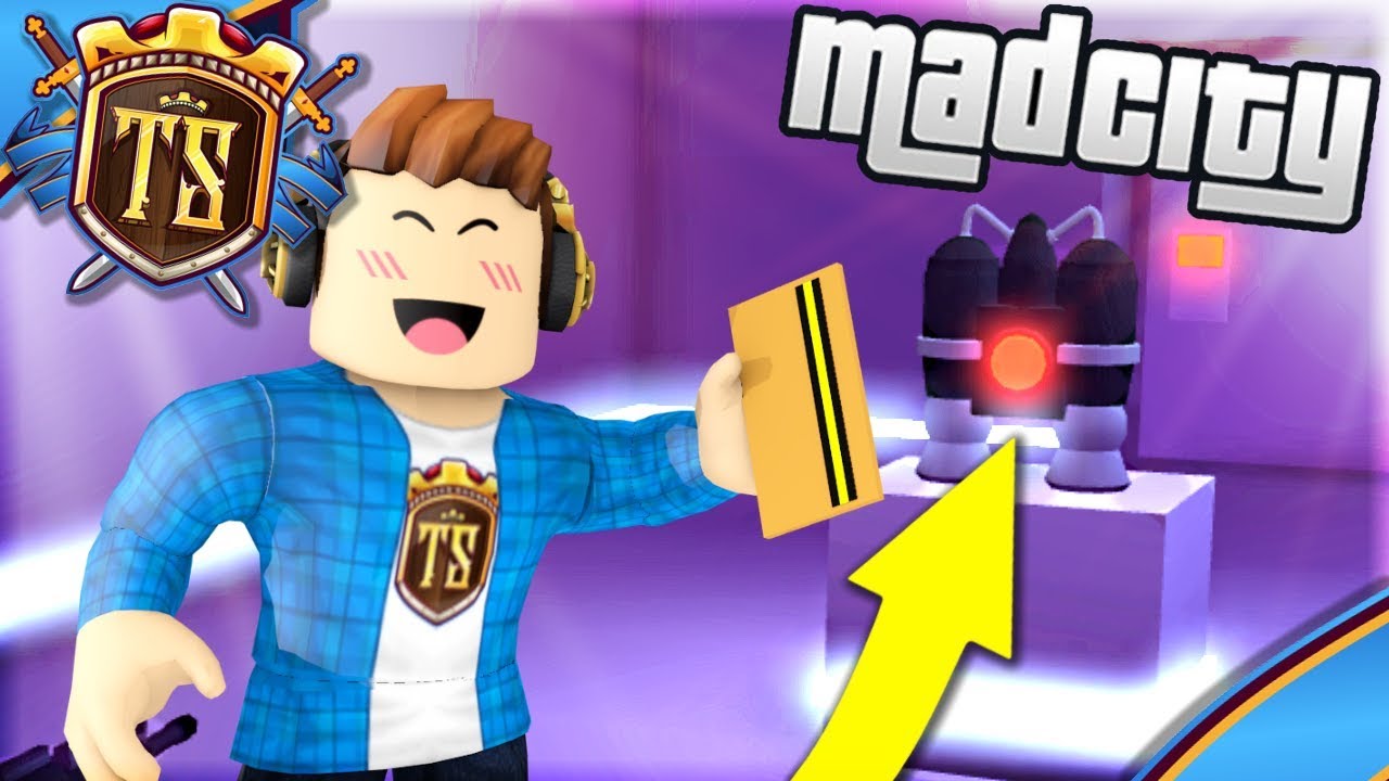 FINDER BOSS KEYCARD TIL JETPACK RUMMET! - Mad City | Dansk Roblox