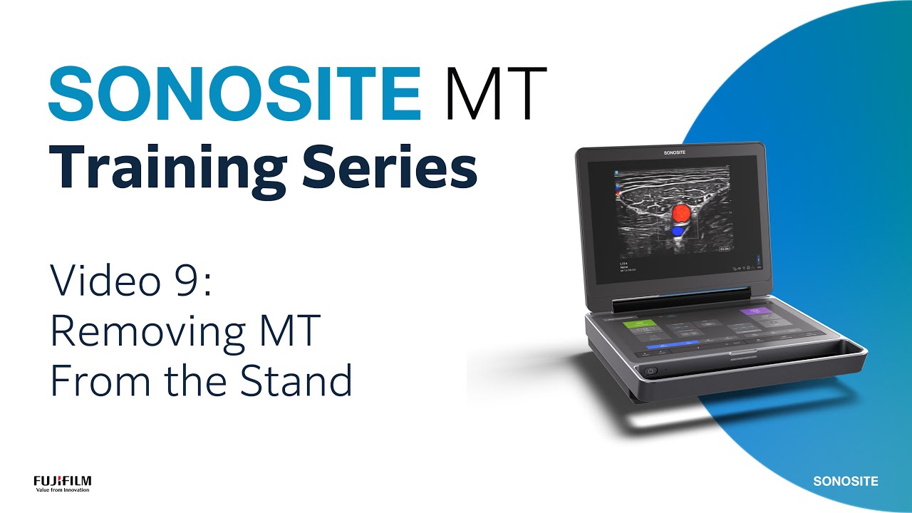 Sonosite MT - Removing MT From Stand