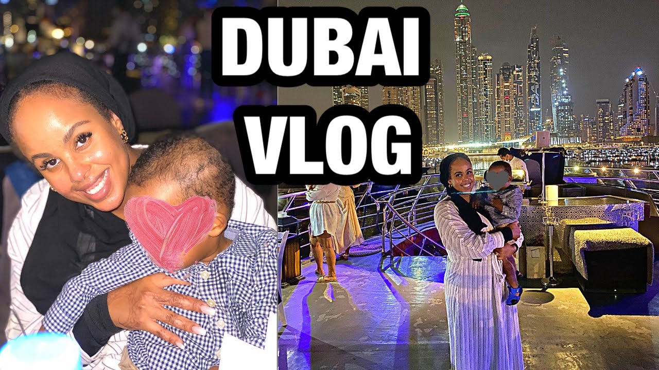 DALXIIS DUBAI | DUBAI MARINA BOAT CUISE | DUBAI VLOG | Naz Ahmed