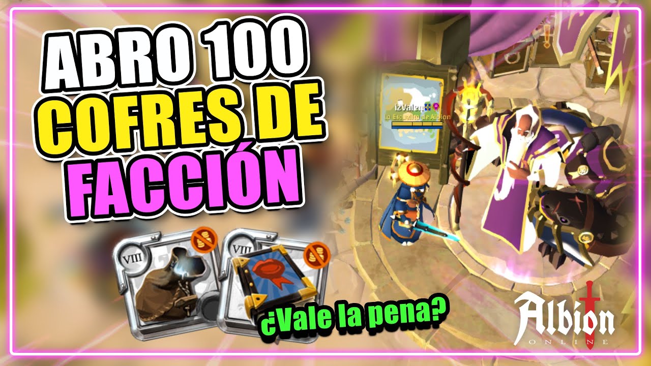 ESTO PASA SI ABRES 100 COFRES DE FACCIÓN 🤑 | Albion Online