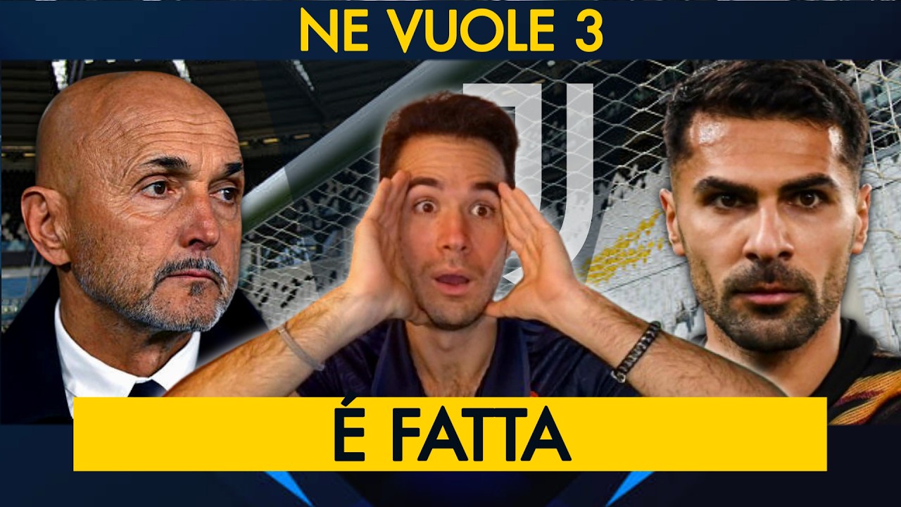 SPALLETTI ULTIMATUM ALLA JUVENTUS, VUOLE 3 GIOCATORI | CELIK ALLA JUVE, PARTI VICINE