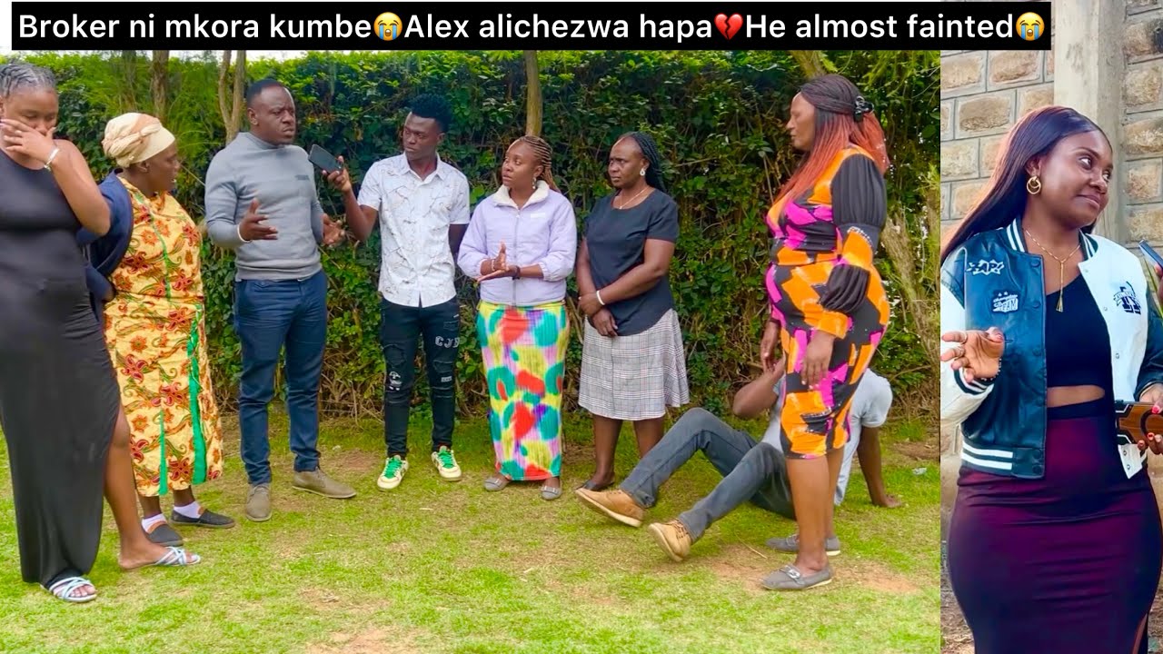Broker is here😭Kumbe Alex alichezwa pesa yote ikachukuliwa na title deed😭He almost fa!nted 💔