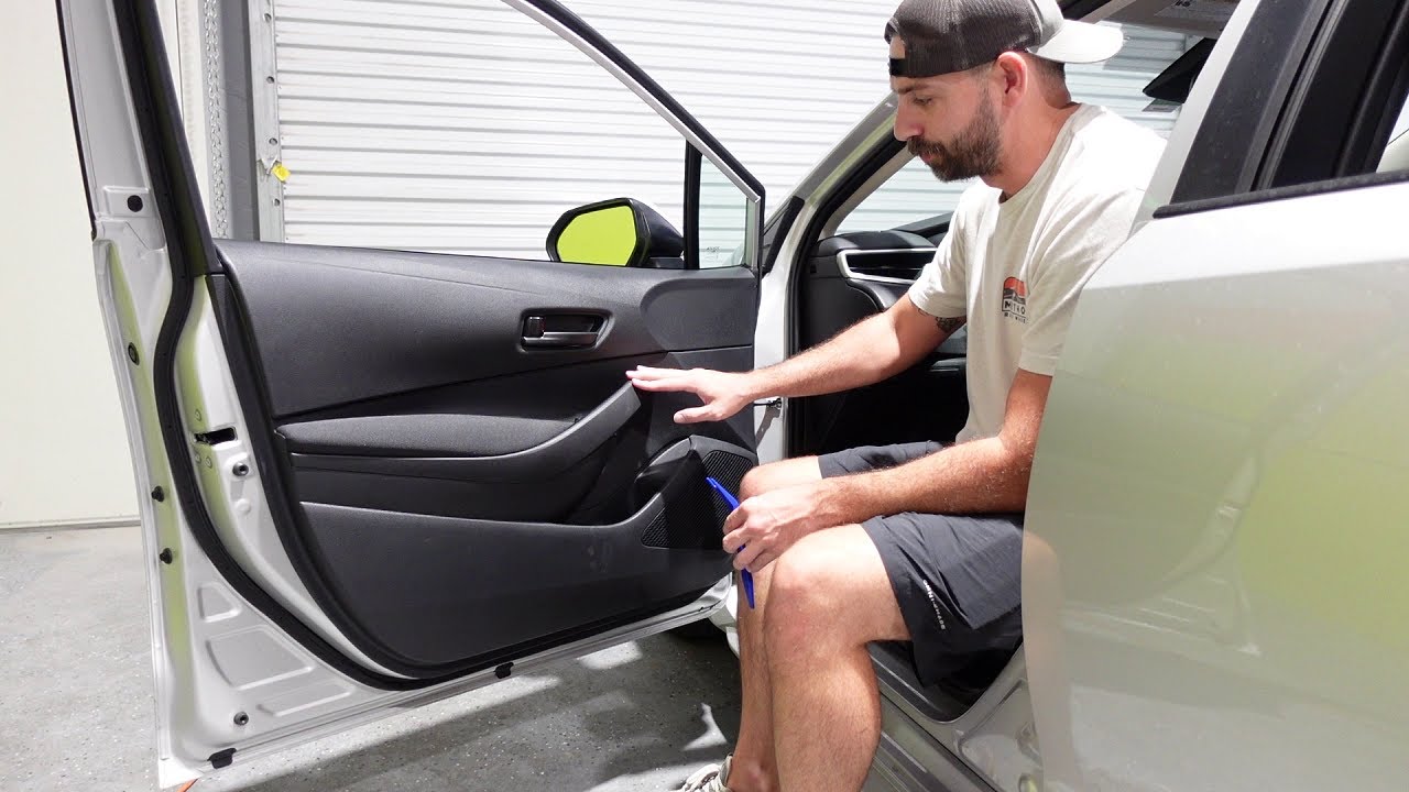 Door Panel Removal: 2020 - 2025 Toyota Corolla ( Front & Rear )