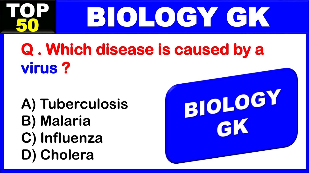 Top 50 Important Biology Facts | Must-Know General Knowledge 🌿🧬| by Tickbook