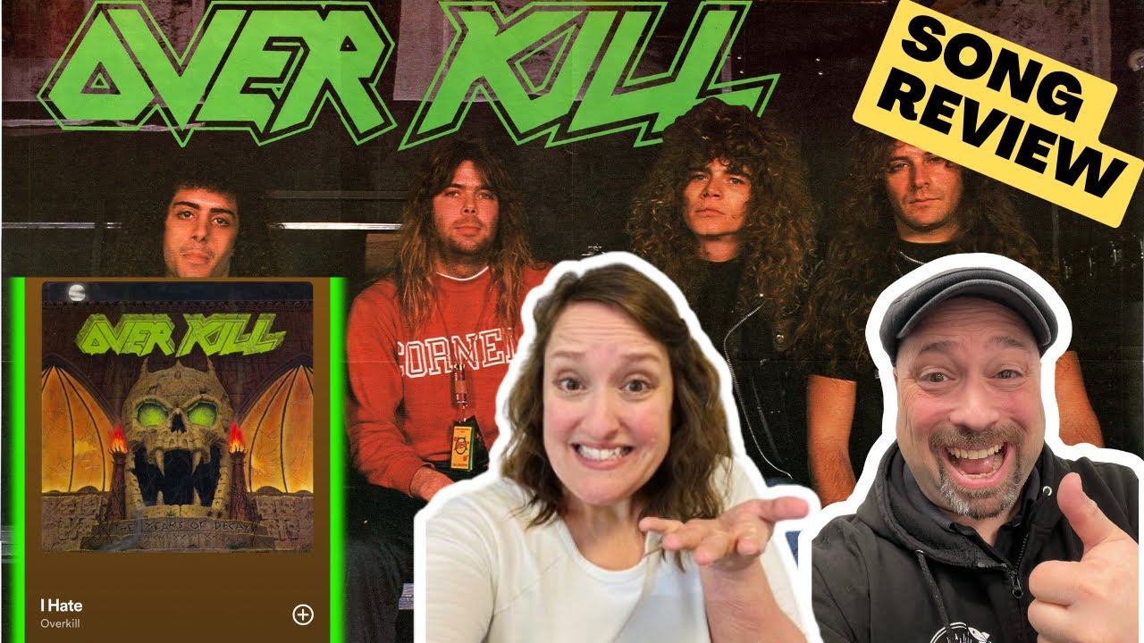 BAD 80’s TRASH METAL?  | “I HATE” Overkill | Song REVIEW + REACTION