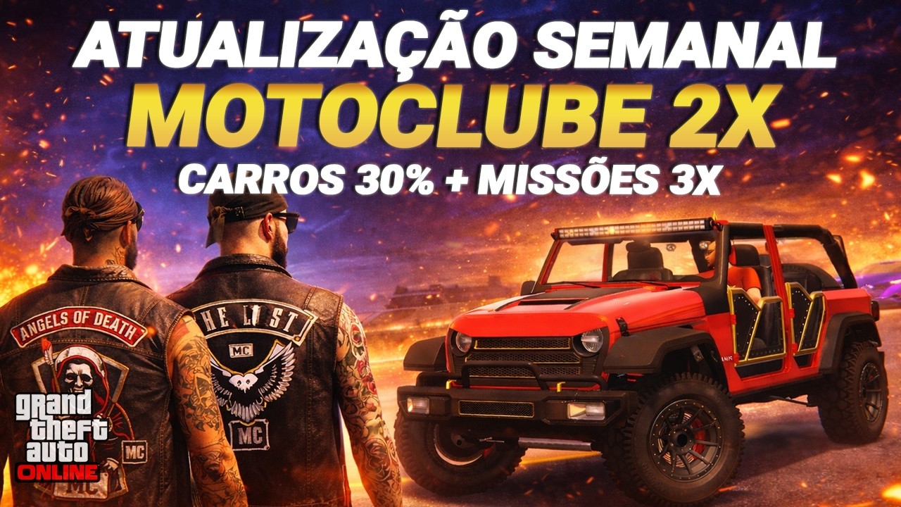 GTA Online Atualização Semanal 19/02/2026: 2X Bikers e Veículos da Semana
