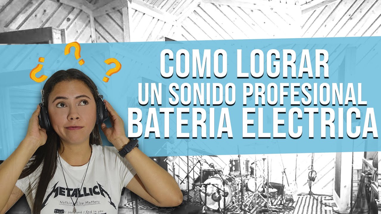 Como hacer que mi batería eléctrica suene profesional / real (paso a paso rápido)