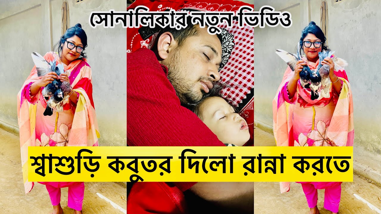 শ্বাশুড়ি কবুতর রান্না করতে দিলো😭/ সোনালিকার নতুন ভিডিও