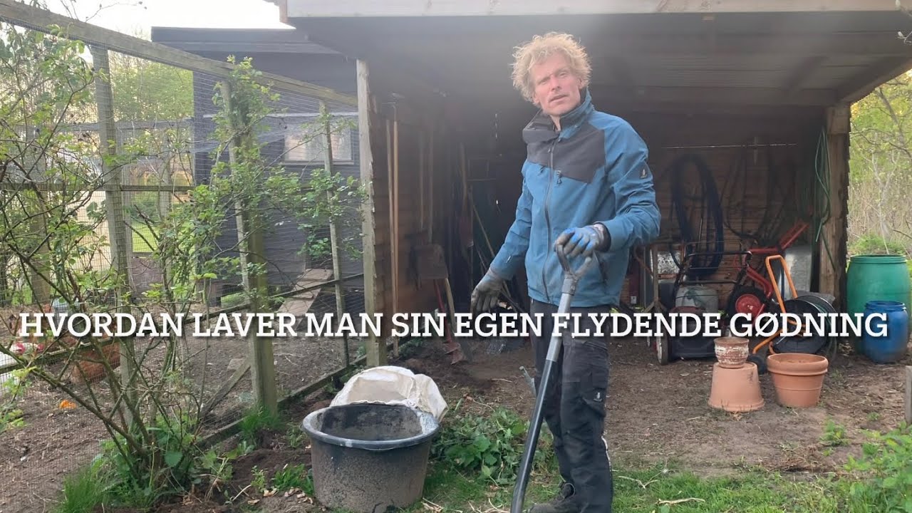 Hvordan laver du din egen, gratis, flydende g&oslash;dning med br&aelig;nden&aelig;lder.