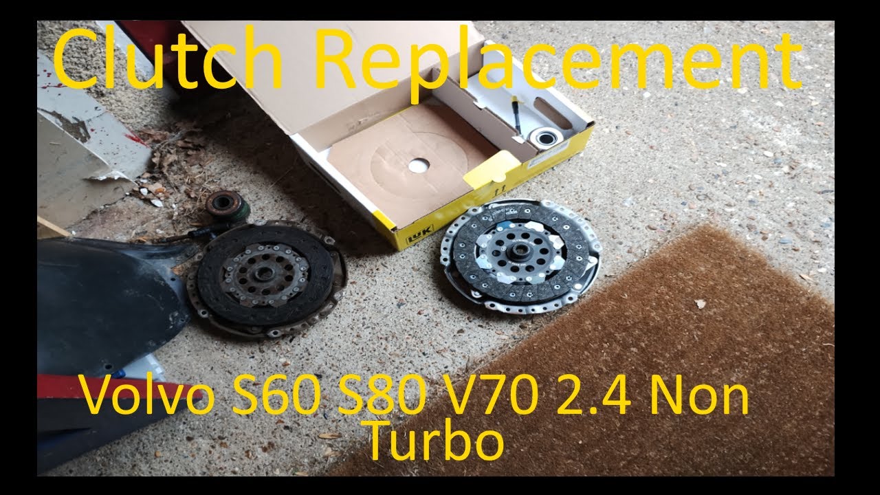 Volvo P2 V70 S80 S60 2.4 Non Turbo Clutch Replacement
