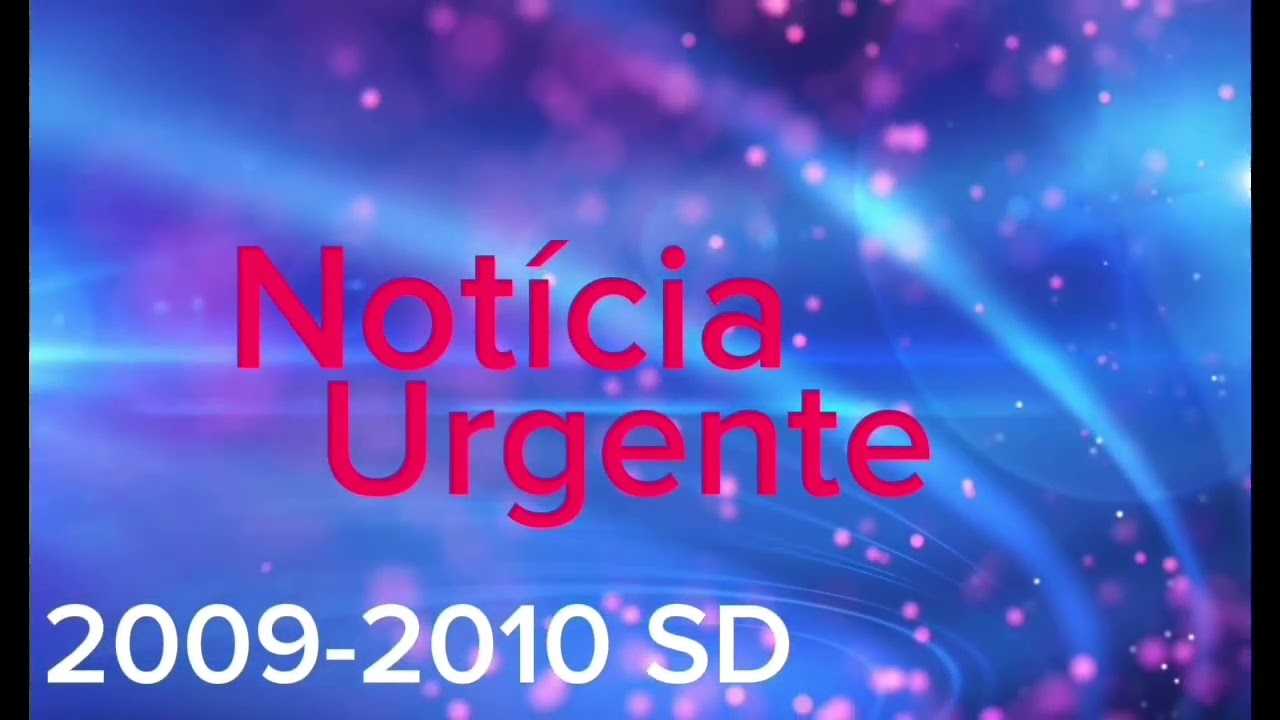 Cronologia De Vinhetas Da Notícia Urgente 1991-2026