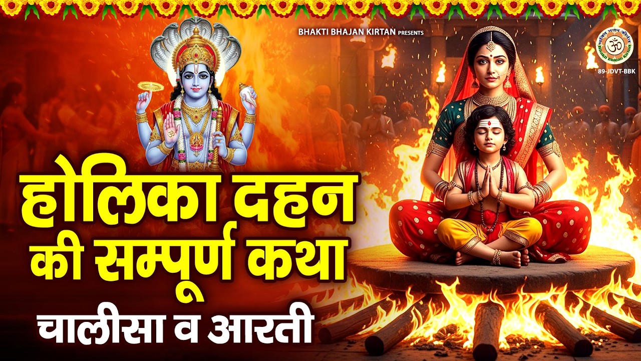 2026 होली स्पेशल - होलिका दहन की कथा - होलिका चालीसा व आरती - Holika Dehan Katha- Om Jai Holika Mata