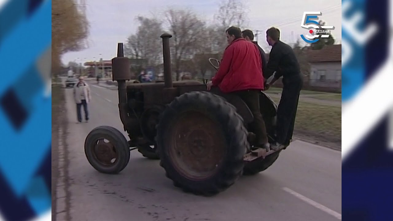 Stari traktor Lanc Buldog