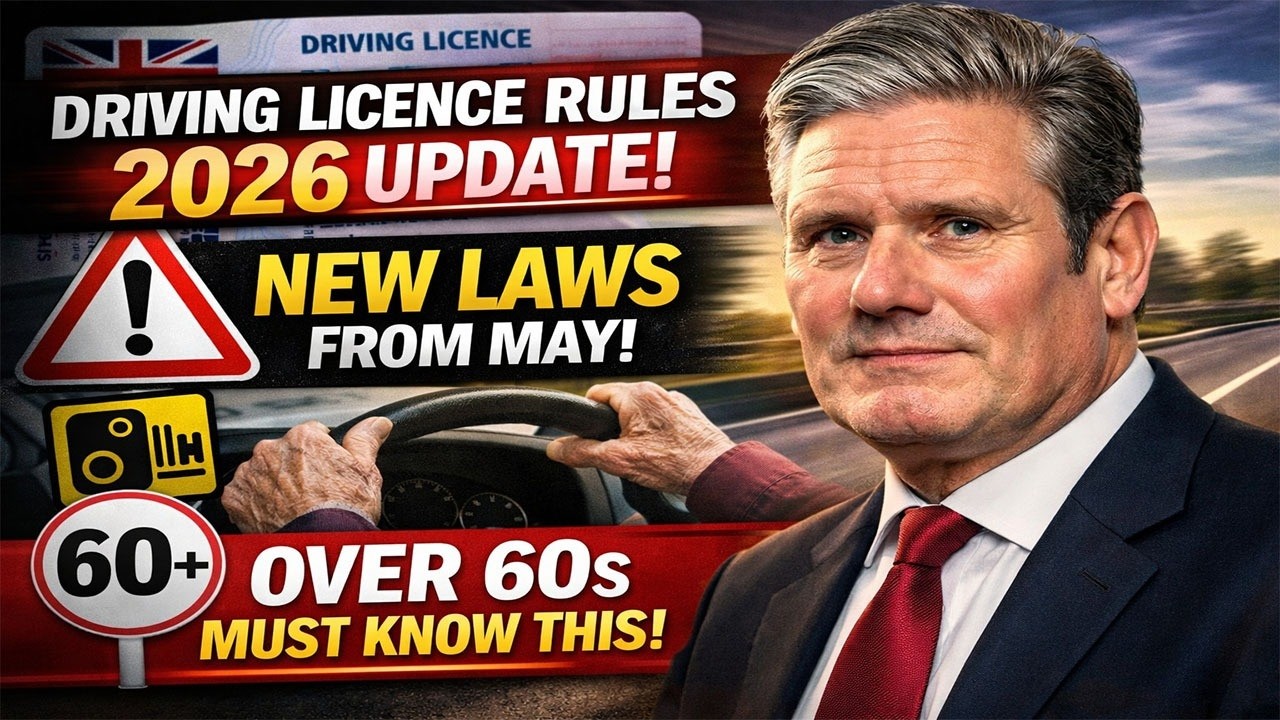 🚨 Driving Licence 2026 UPDATE  New Laws From May Explained  Over 60s URGENT Warning