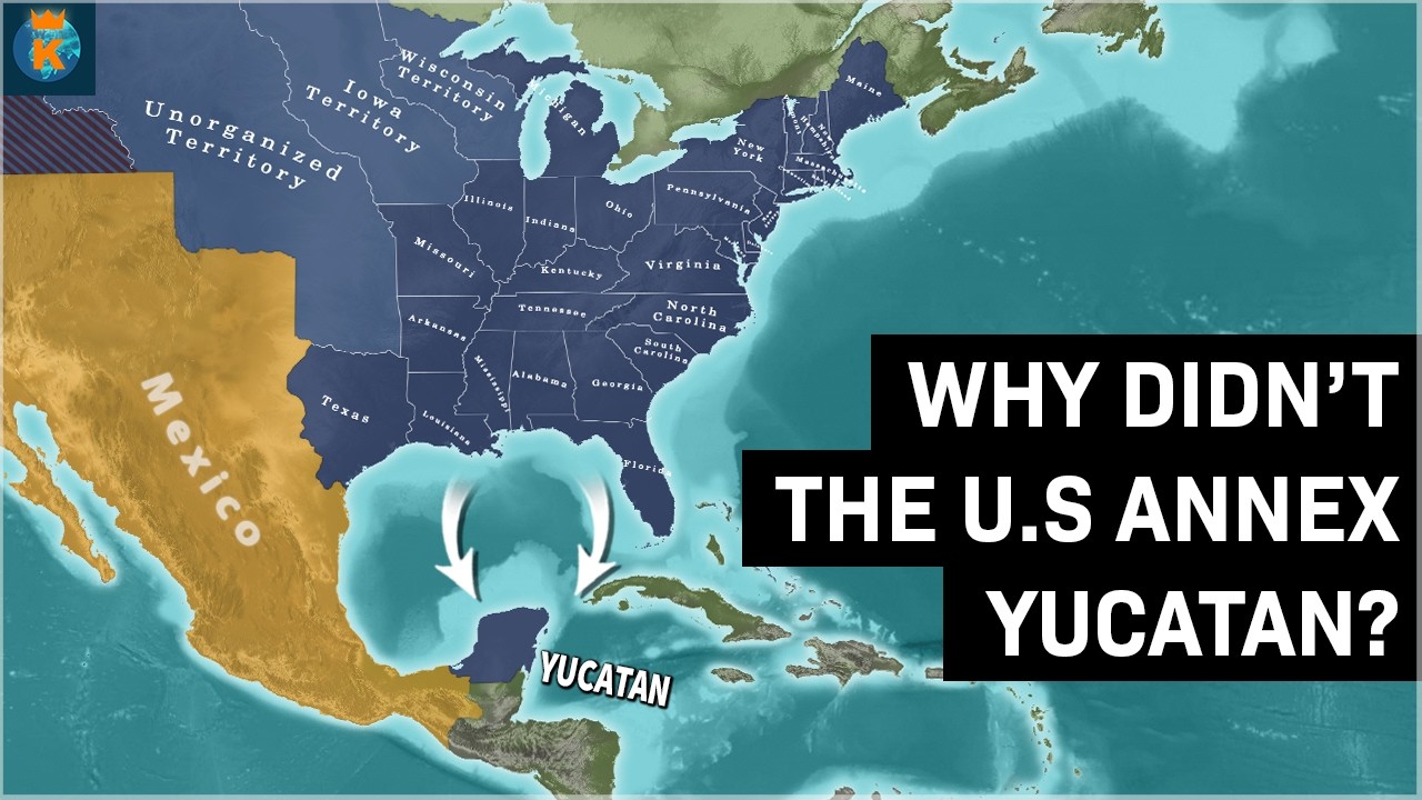 Почему США не аннексировали полуостров Юкатан?