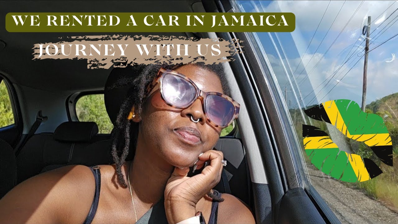 We rented a car from the airport in Jamaica - Road trip to Christiana, Manchester