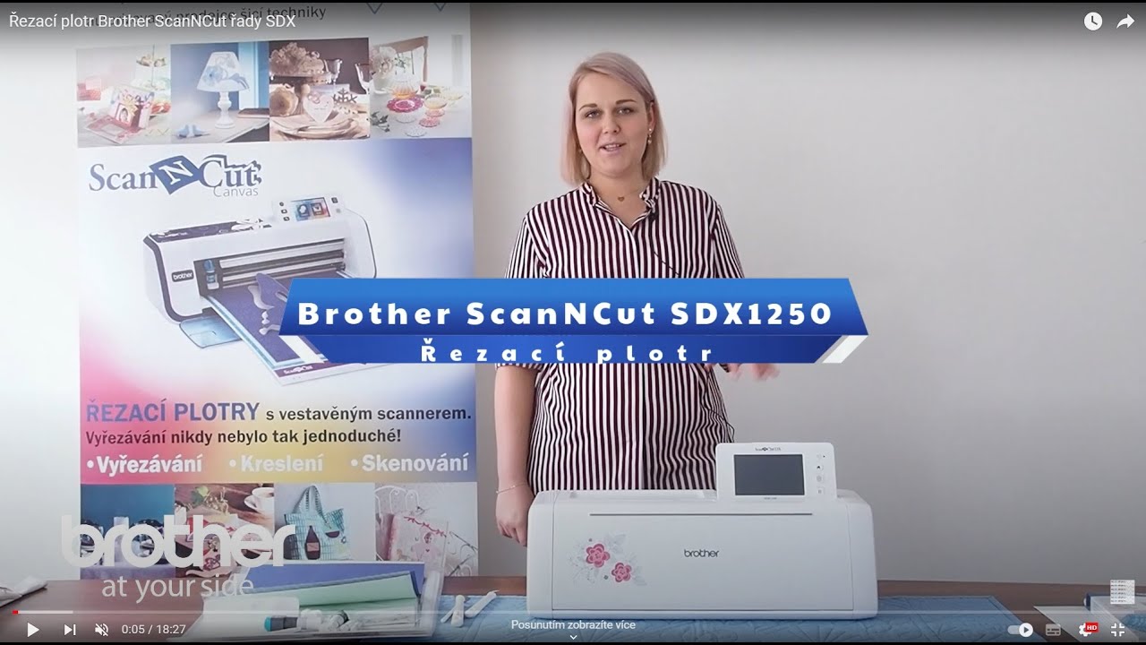 Řezací plotr Brother ScanNCut řady SDX
