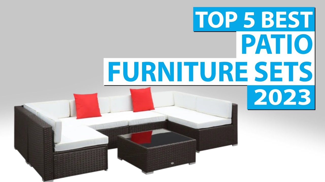 TOP 5 BEST Patio Furniture Sets of 2023 [don&rsquo;t buy one before watching this]