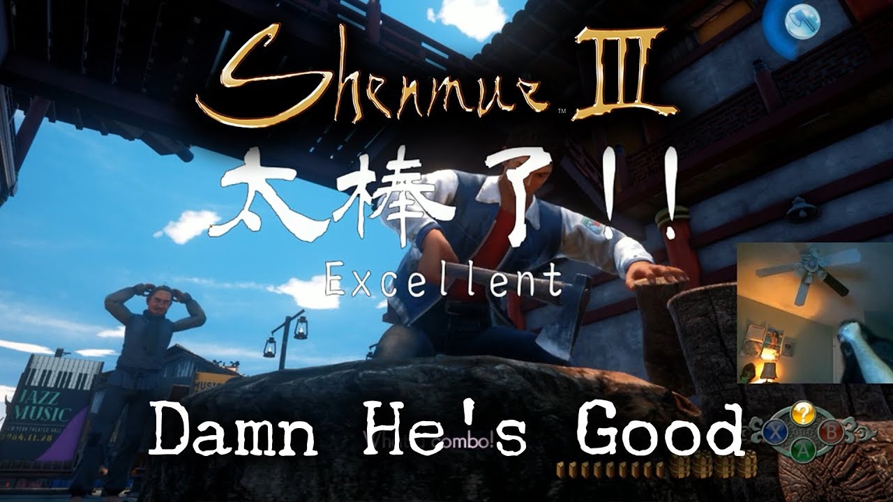 Aris Lands the Perfect Chop...Or Don't Chop | Shenmue 3