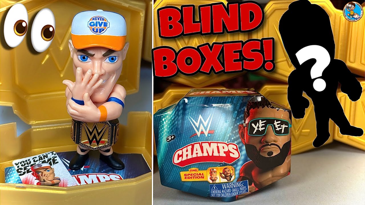 WWE CHAMPS UNBOXING! **MYSTERY WWE Figures & RARE Pulls!**