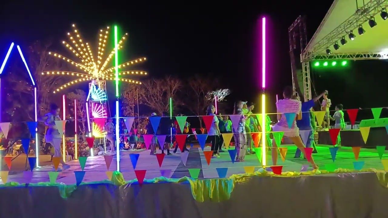 รำวง งานปิดทองวัดสถิต สิงห์บุรี..