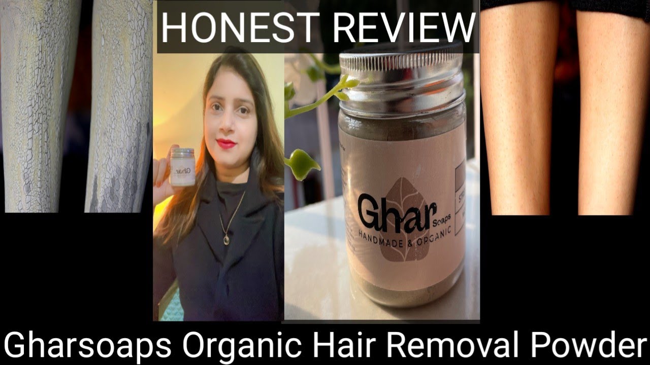 GHAR SOAP ORGANIC HAIR REMOVER WAX POWDER HONEST REVIEW || MomaTiara