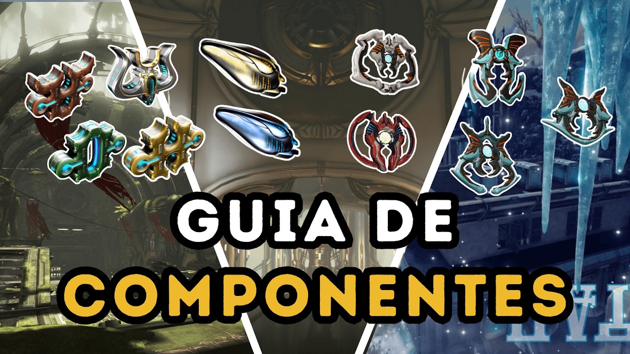 Guía DEFINITIVA de Componentes en Warframe (Formas, Reactores y Adaptadores) #warframe #tennocreator