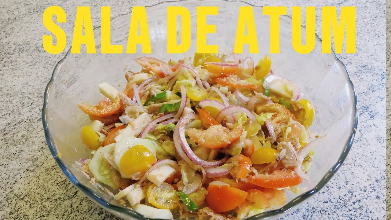 SALADA DE ATUM: DEPOIS DESSA  RECEITA VOCÊ NÃO VAI QUERER FAZER OUTRA @TheLfonseca 